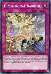 Dimensional Barrier - RA01-EN072 - Prismatic Collector's Rare - 1st Edition